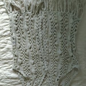 Woman's crochet vest